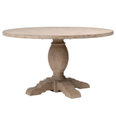 Bardot Light Warm Wash Sealed Finish Dining Table